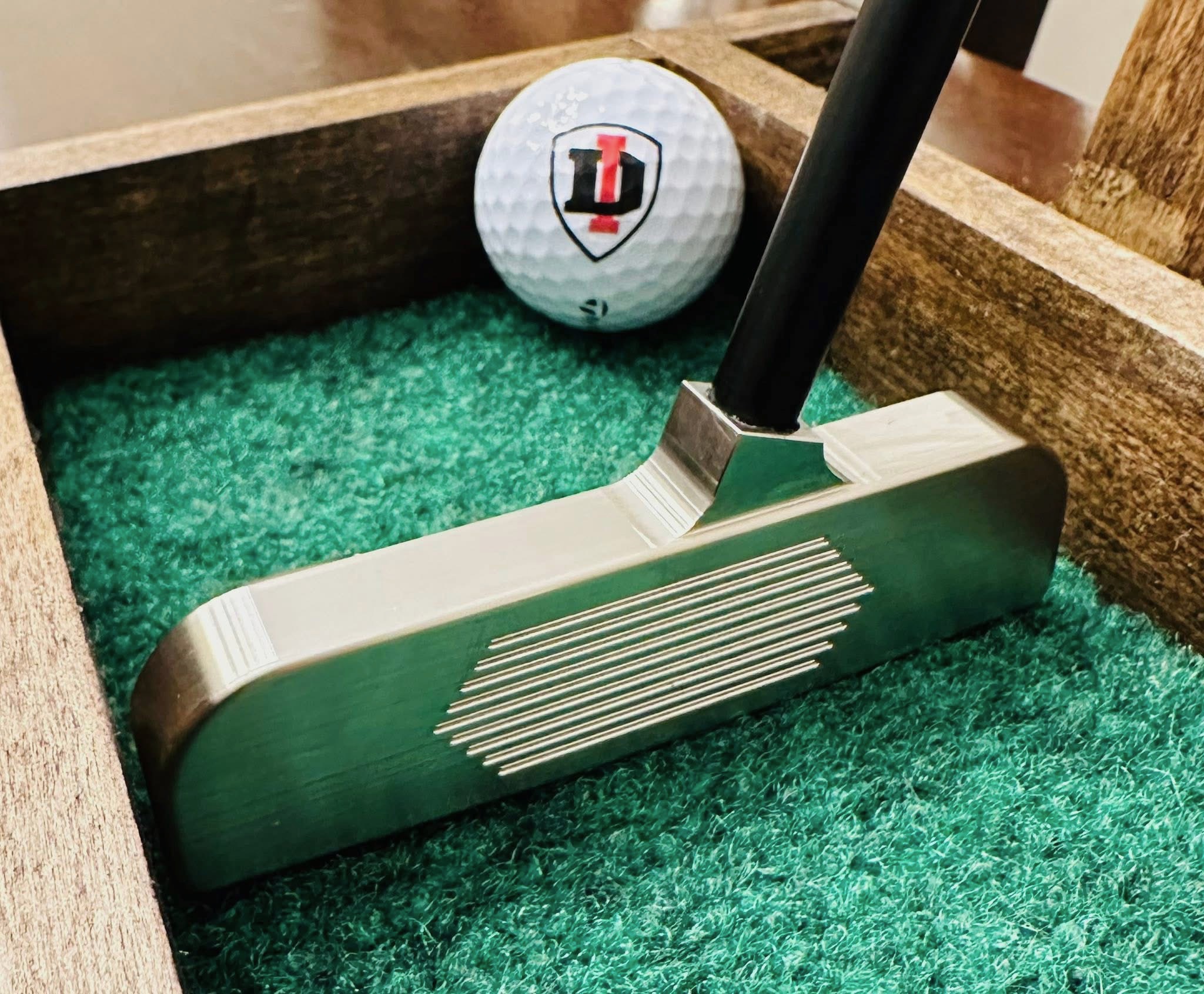 Mid-Mallet on green