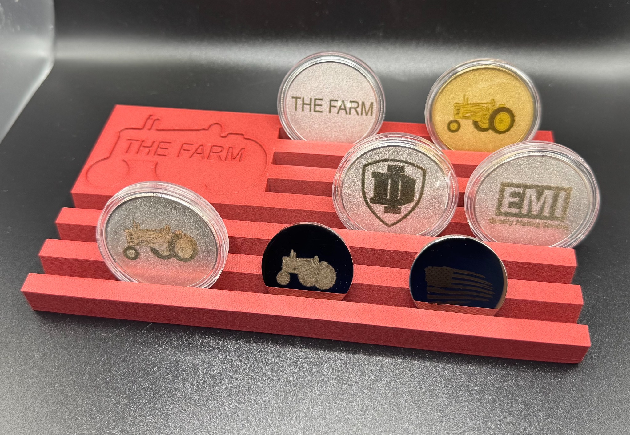 Brickyard with custom display