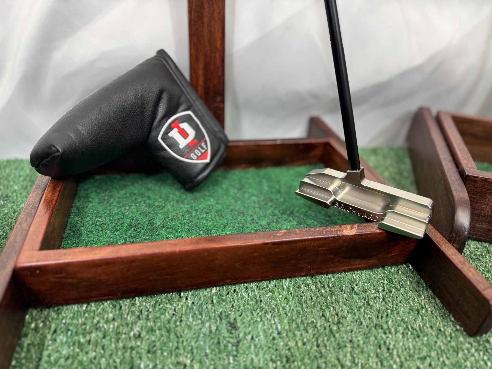 Brickyard on practice green