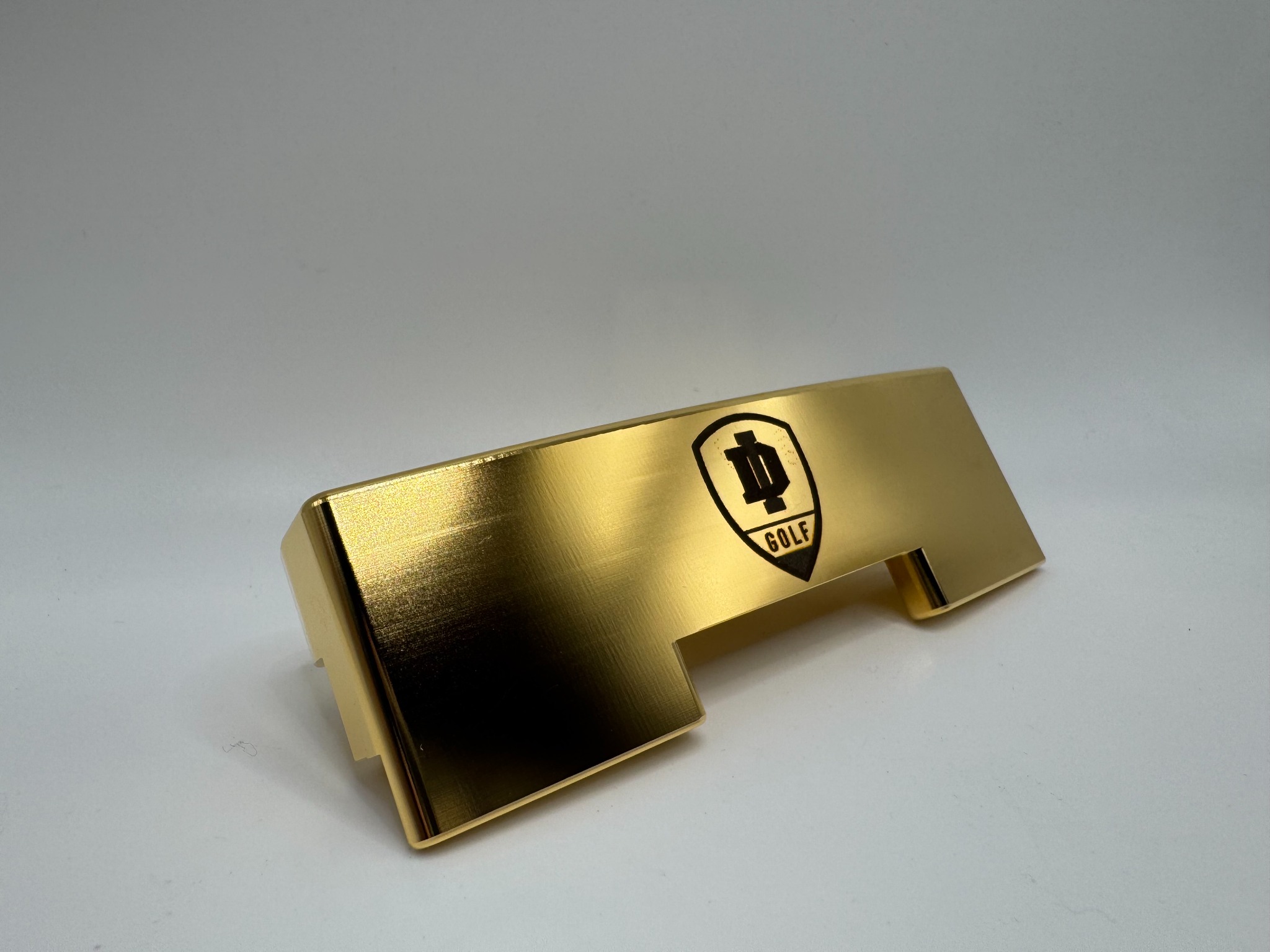 Gold plated Brickyard back view